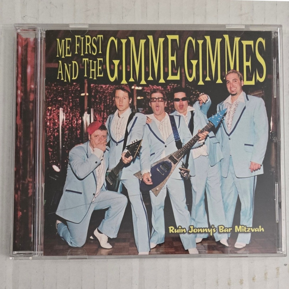 Me First and the Gimme Gimmes Ruin Jonnys‎ Bar Mitzvah CD 2004 Vintage Punk Rock